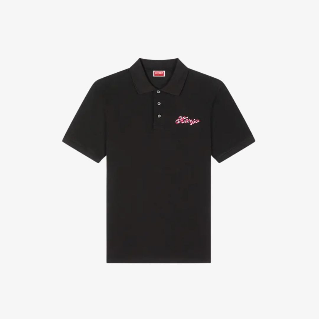 Áo polo dáng ôm thêu họa tiết mùa lễ hội