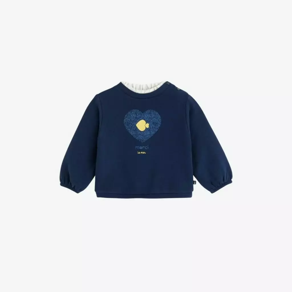 Áo len cổ lọ cho bé