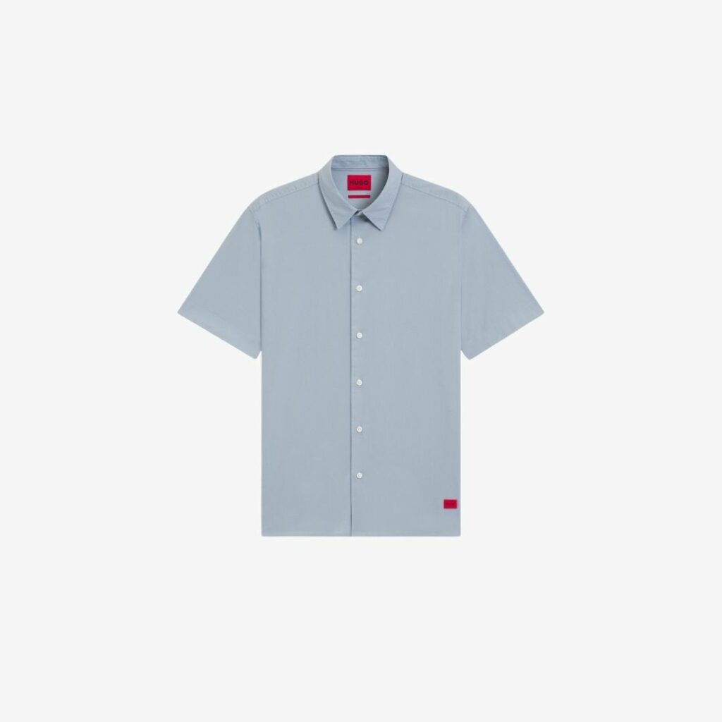 Áo sơ mi cotton dáng relaxed fit