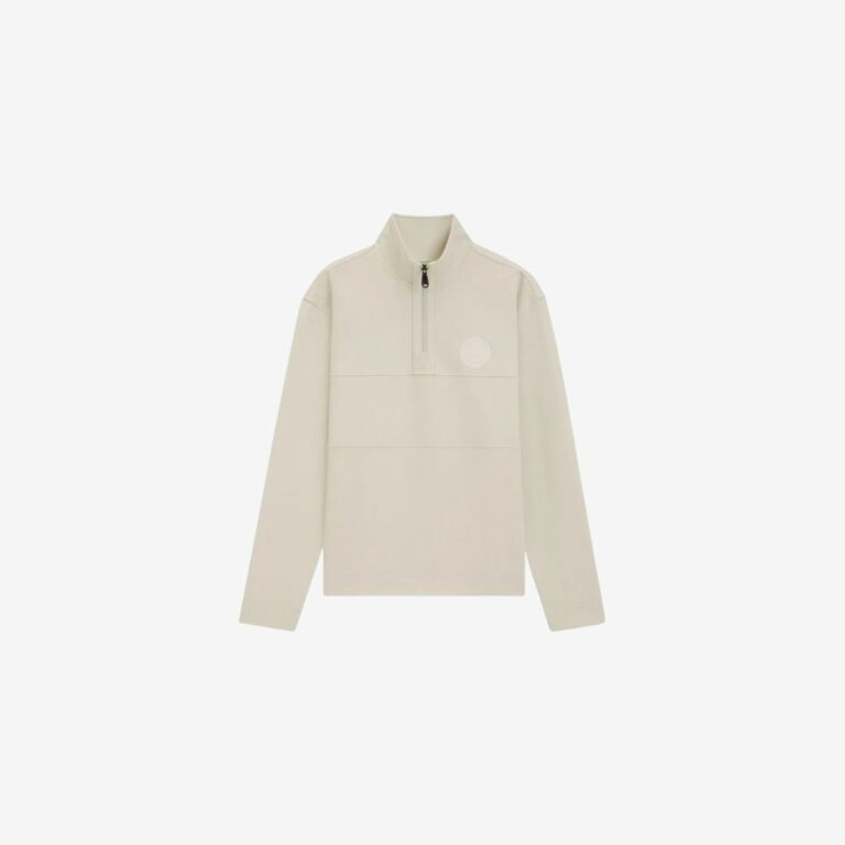 Áo nỉ pha cotton với logo tennis