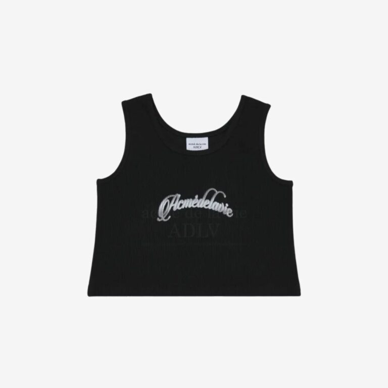 Áo Tank Top Crop ADLV Twinkle Script Logo