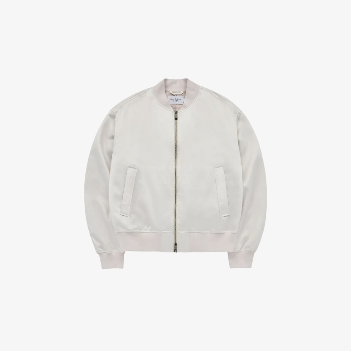 Áo Khoác Puckering Satin