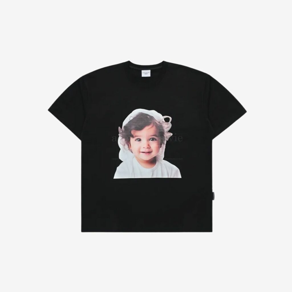 Áo thun ADLV Baby Face Wave Hair
