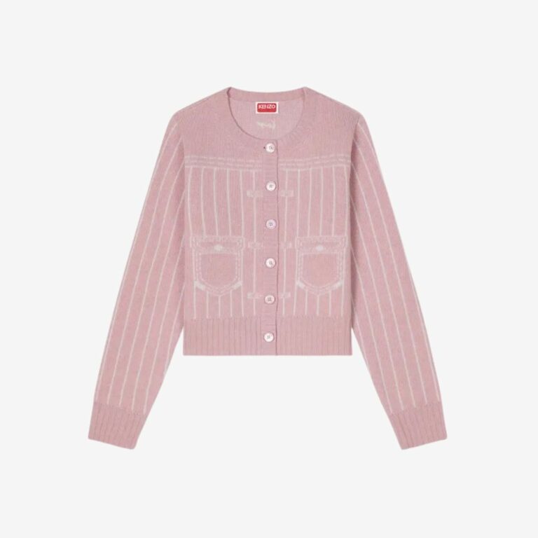 Áo cardigan KENZO Trompe L’œil cotton pha len