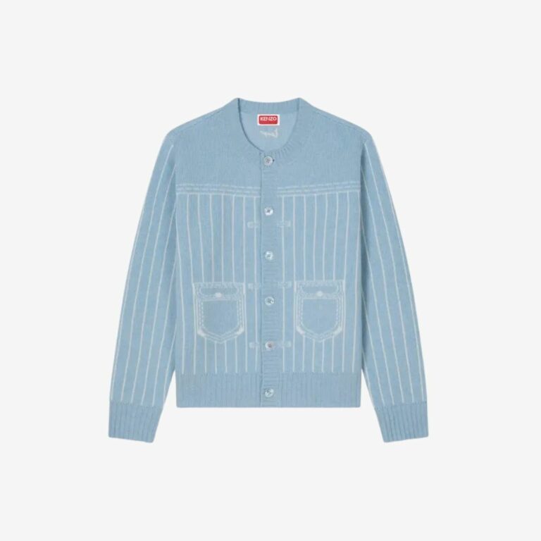 Áo cardigan KENZO Trompe L’œil cotton pha len