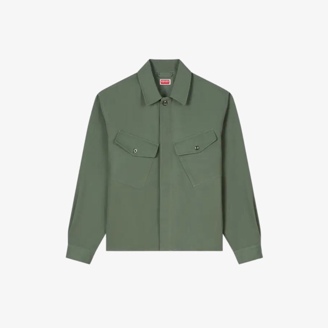 KENZO XUÂN HÈ 2026 6 Áo sơ mi khoác ngoài cotton