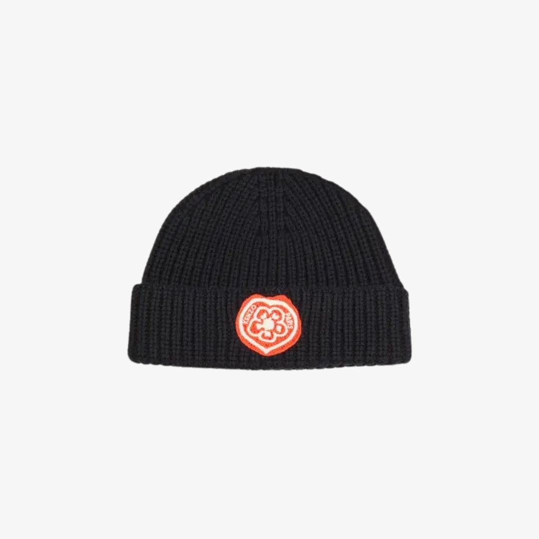 Mũ len beanie KENZO Boke Heart thêu