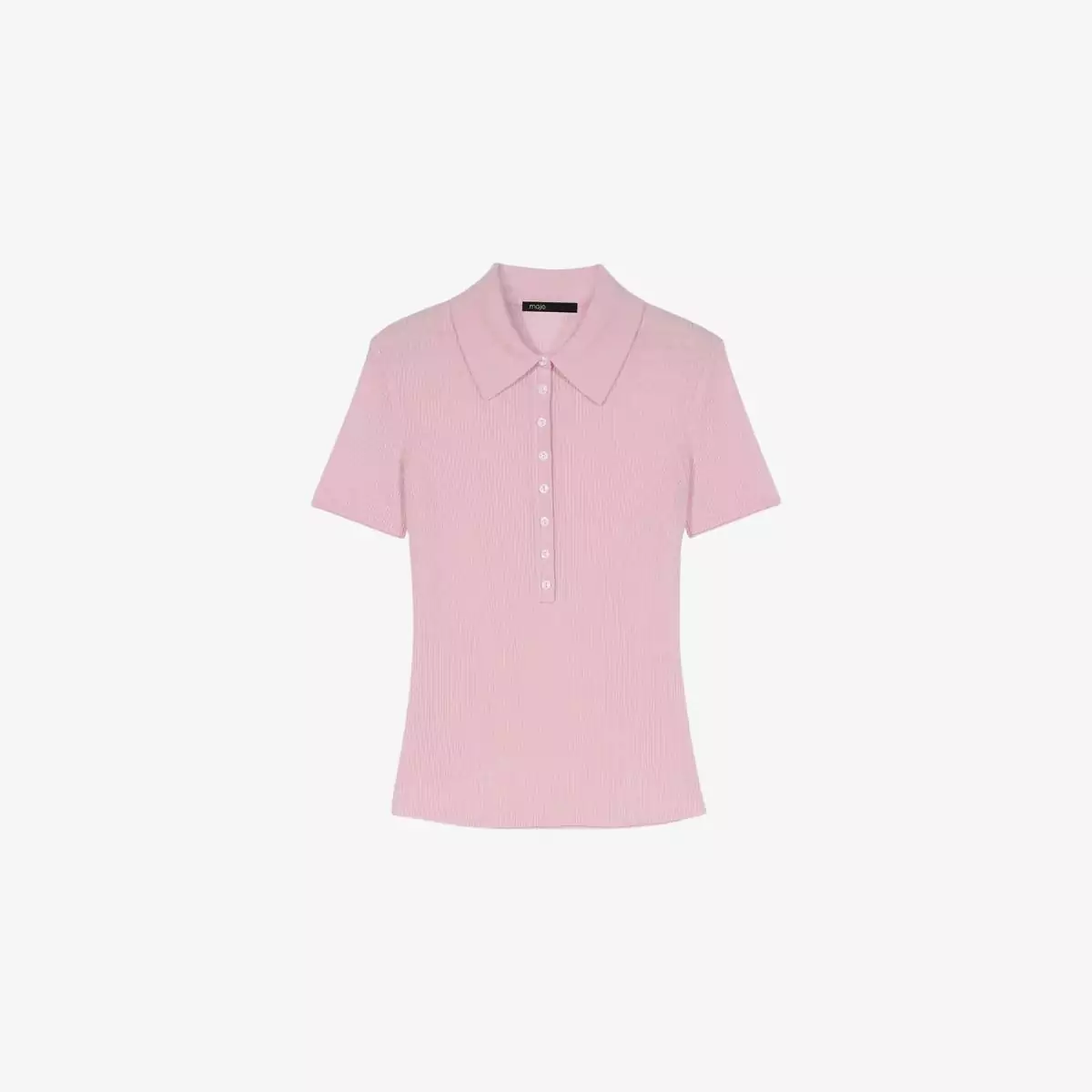 Áo len polo gân sọc