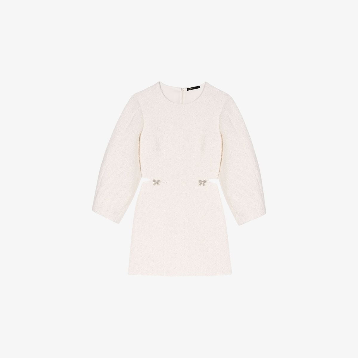 Linh mã mang vận may | Tặng bao lì xì khi mua sắm 12 Váy ngắn tay phồng vải tweed