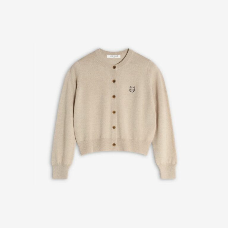 Áo cardigan Bold Fox Head dáng Regular