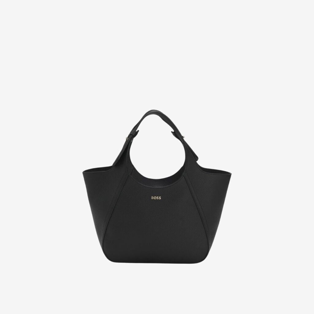 Túi tote da chữ logo