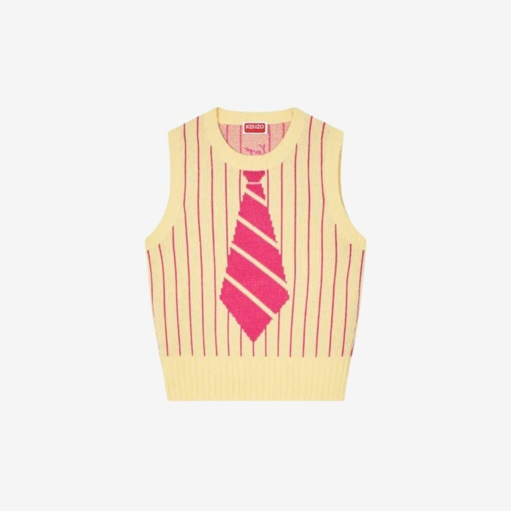 Áo vest len dệt jacquard KENZO Trompe l’œil