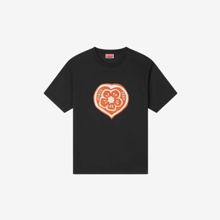 Áo thun dáng rộng KENZO Boke Heart bằng cotton