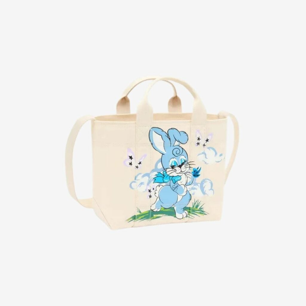 Túi xách vải dáng tote cỡ nhỏ KENZO Cartoon