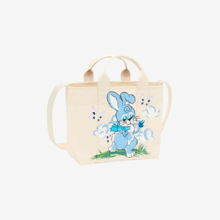 Túi xách vải dáng tote cỡ nhỏ KENZO Cartoon