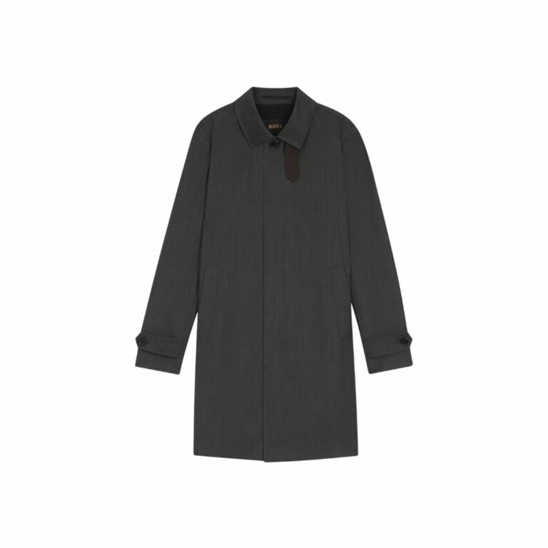 Áo măng tô len virgin chống nước