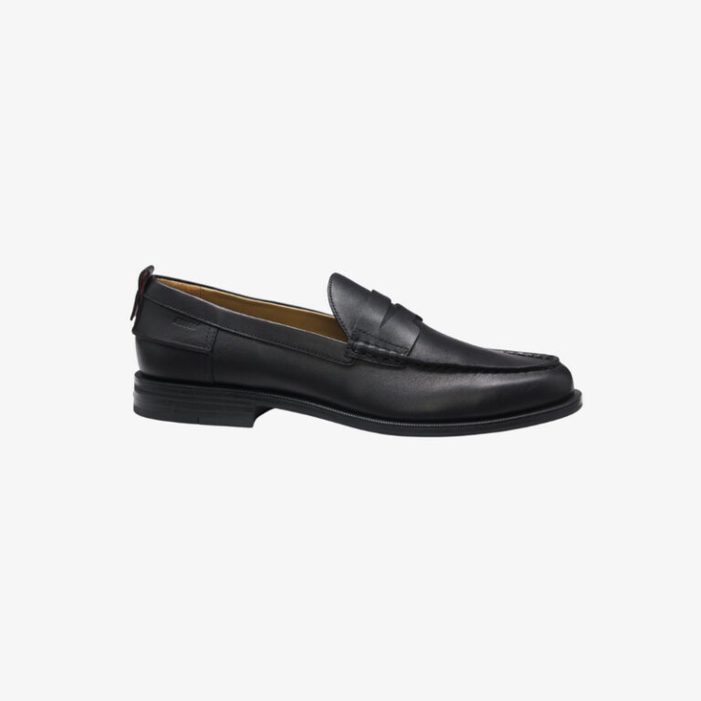 Giày loafers da dáng Penny trim