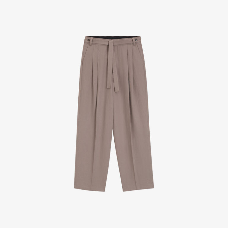 Quần âu xếp ly HUGO dáng hiện đại có đai buộc