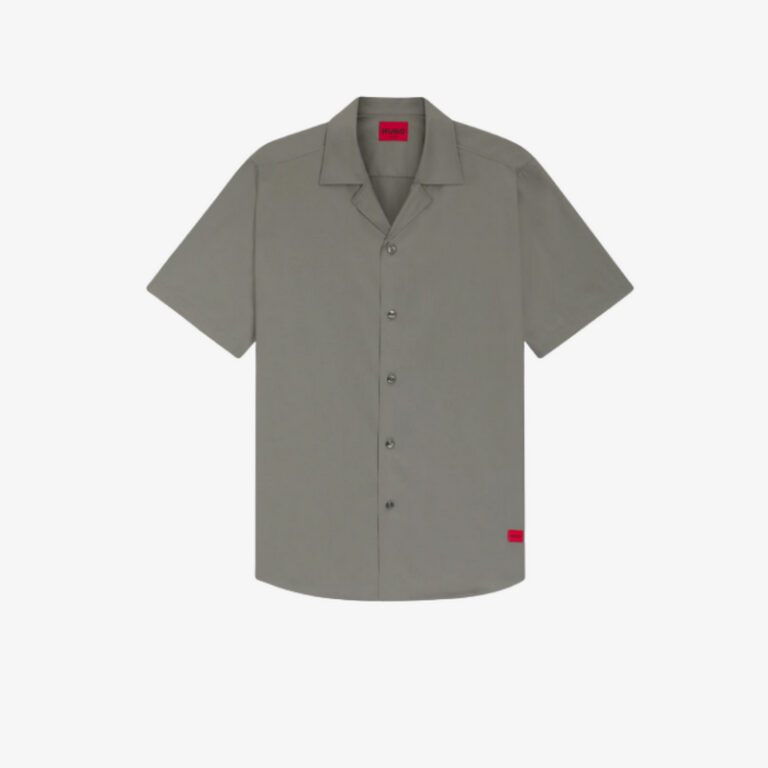 Áo sơ mi form rộng thoải mái bằng vải poplin cotton