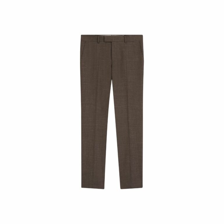 Quần trousers len pha lụa, linen dáng slim fit