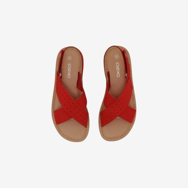 Dép da Nubuck đục lỗ