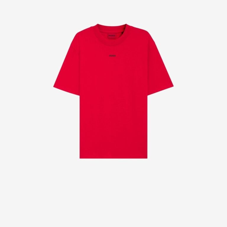 Áo thun dáng relaxed, cotton jersey in logo