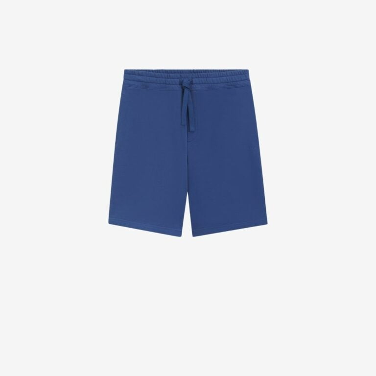 Quần short cotton terry in logo