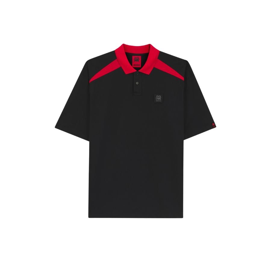 Áo polo co giãn pha cotton HUGO x RB