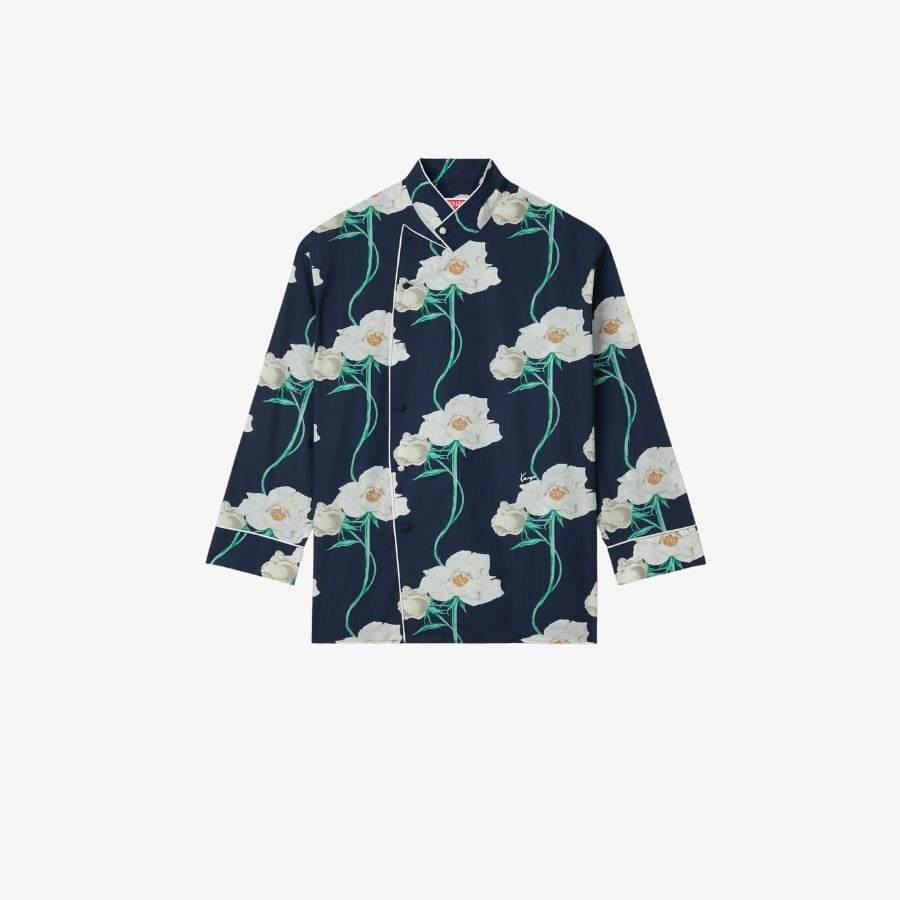 Áo sơ mi KENZO Archive Rose bằng cotton