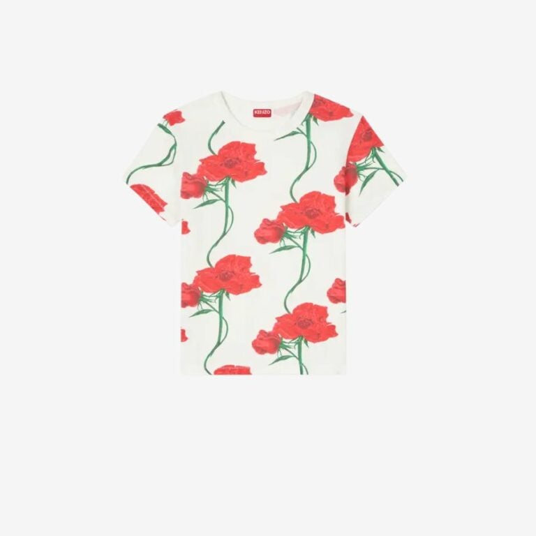 Áo thun KENZO Archive Rose bằng cotton