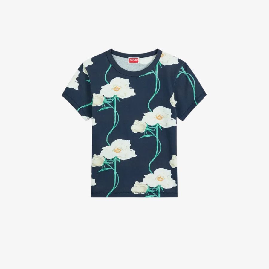 Áo thun KENZO Archive Rose bằng cotton