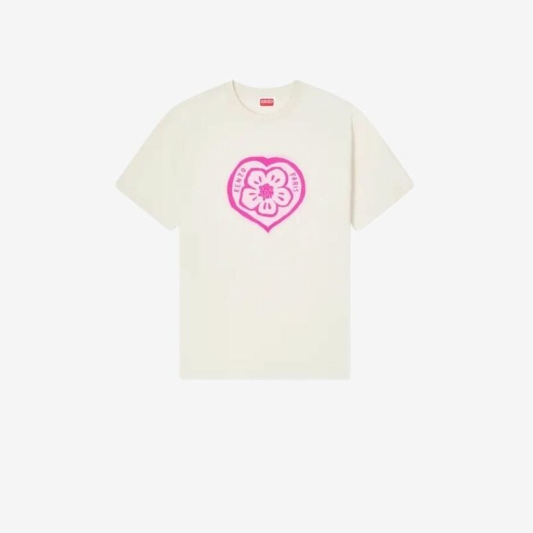 Áo thun Kenzo Boke Heart dáng rộng, cotton