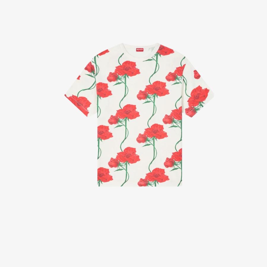 Áo thun KENZO Archive Rose bằng cotton