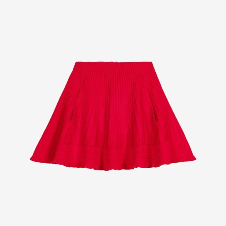 Váy ngắn dệt kim