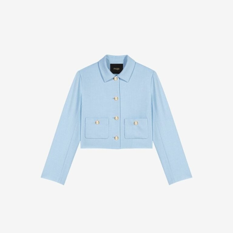 Áo khoác ngắn dáng boxy