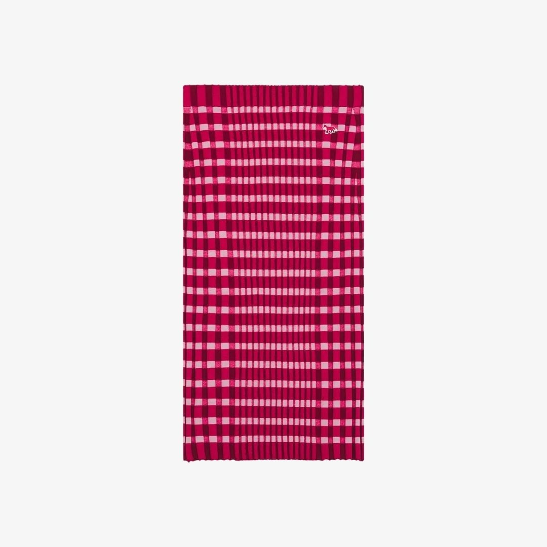 Chân váy kẻ caro dáng Midi