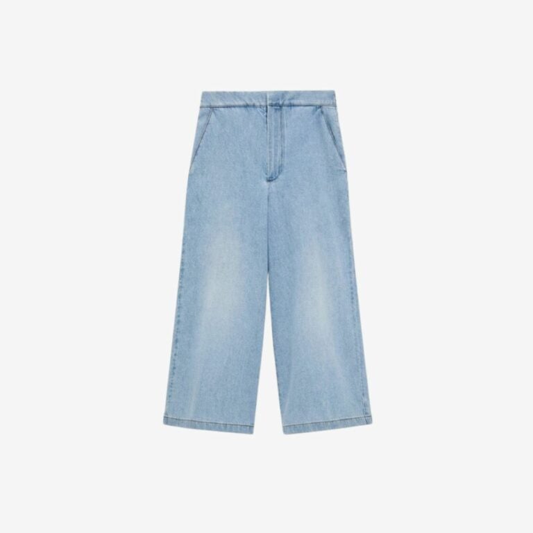 Quần denim dáng lửng