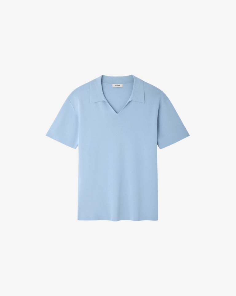 Áo polo dệt kim co giãn