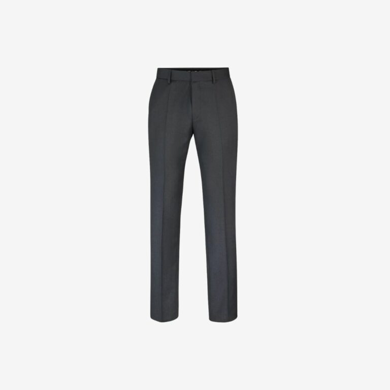 Quần âu dáng regular fit vải len serge