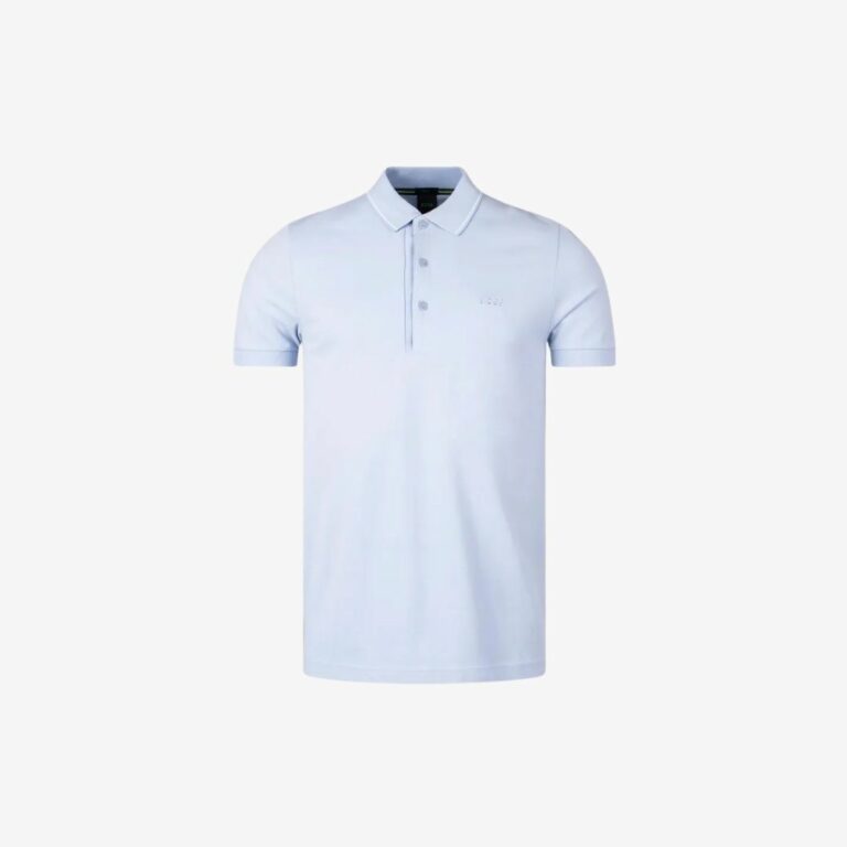 Áo polo slim fit cotton piqué logo tông sur tông