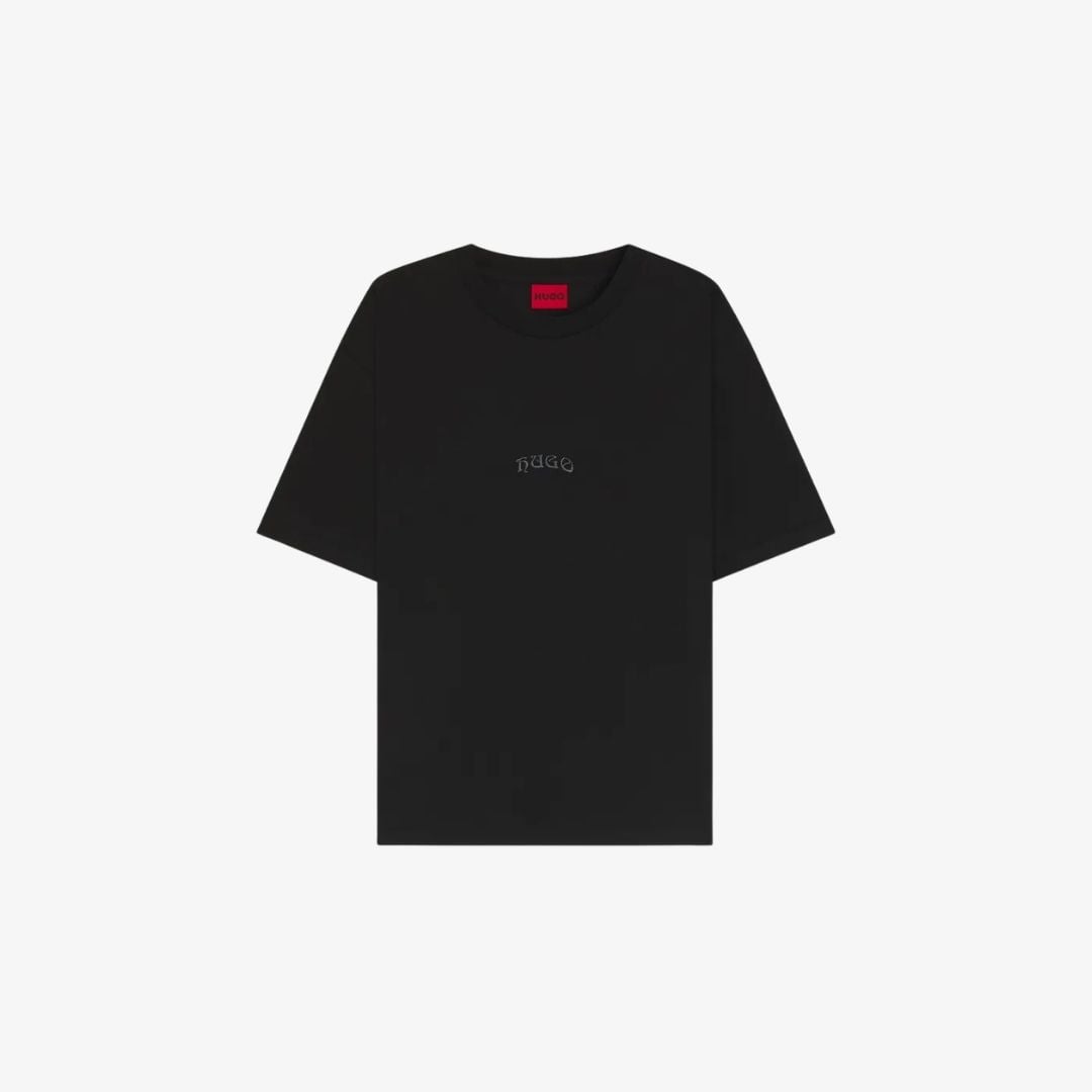 Áo thun cotton jersey thêu logo