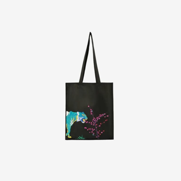 Tigris Túi Tote in Black