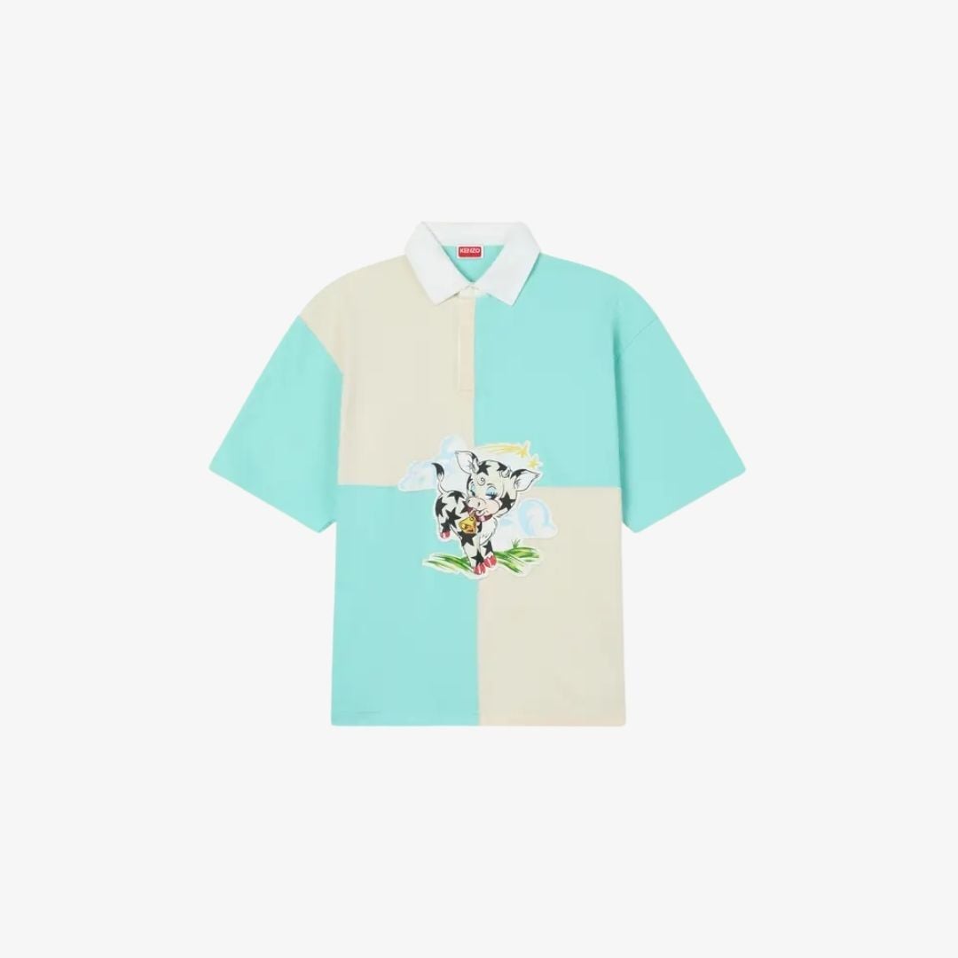 Áo polo dáng xuông KENZO Cartoon