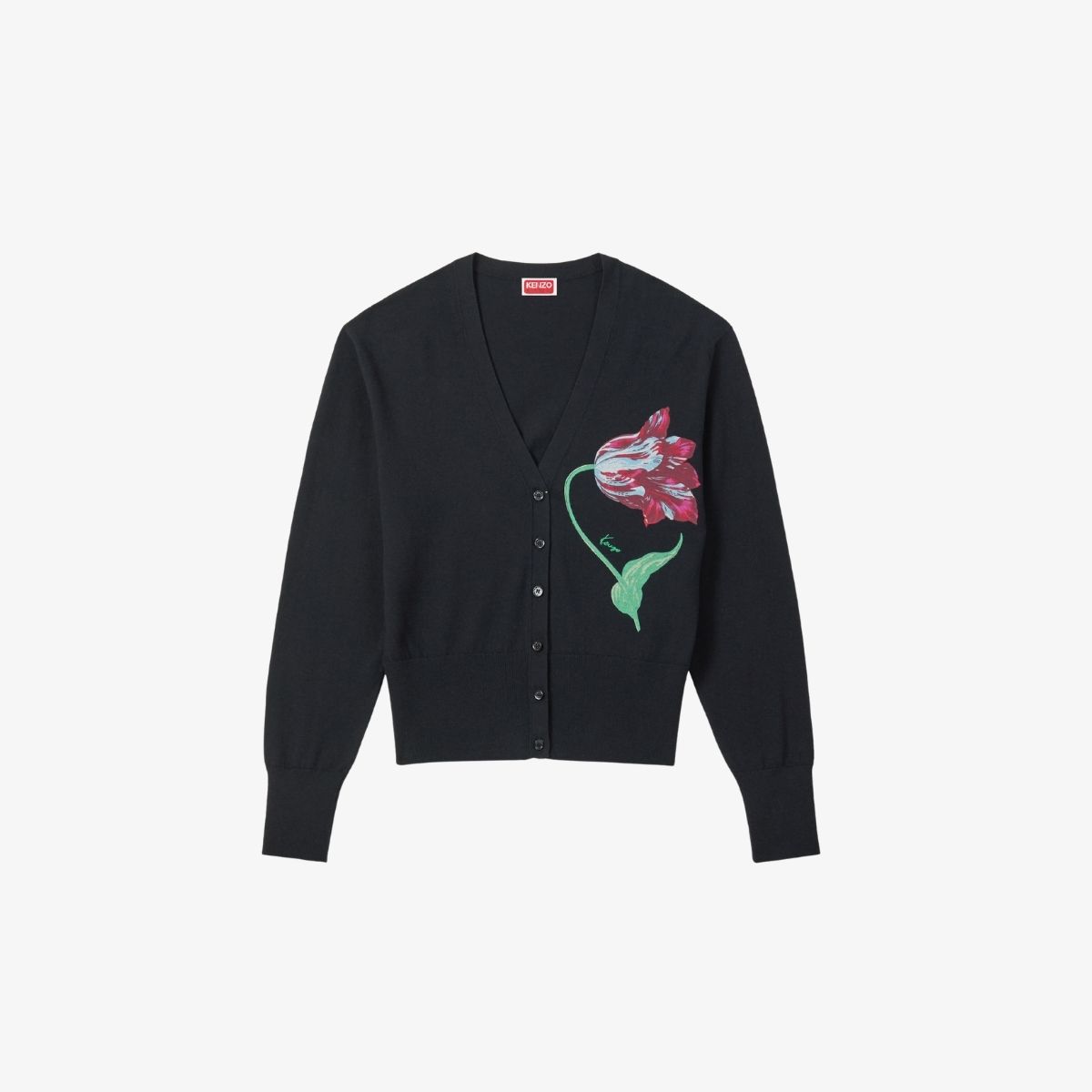 Áo Cardigan Len KENZO Tulip