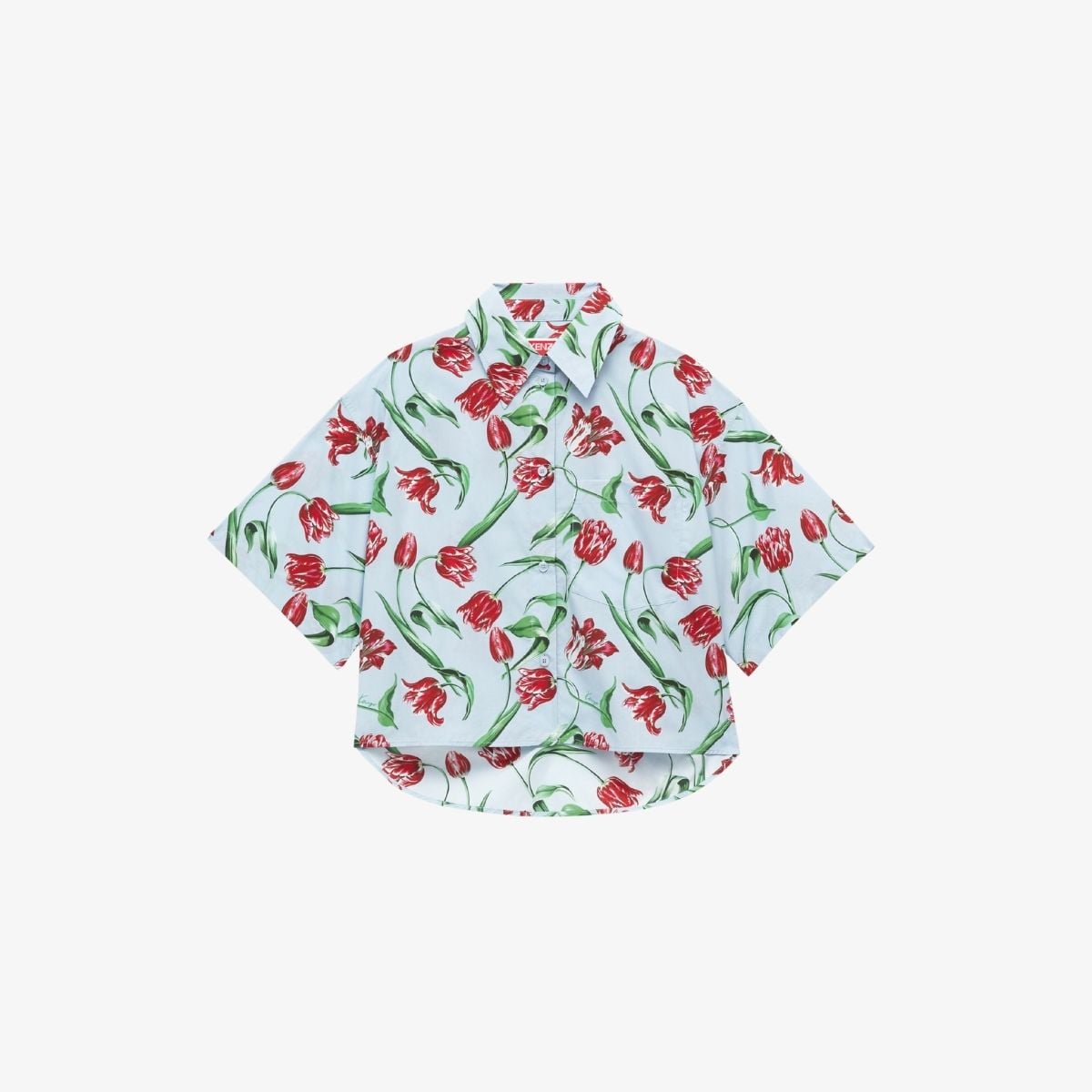 Áo Sơ Mi Tay Ngắn KENZO Tulip