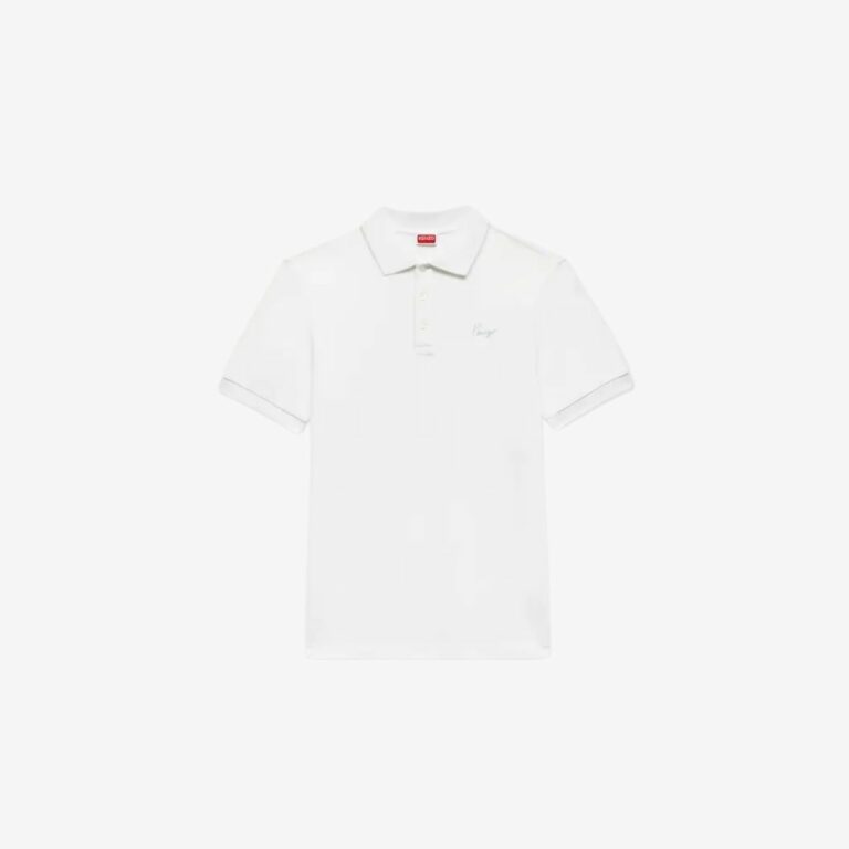 Áo Polo Thêu Họa Tiết KENZO Signature
