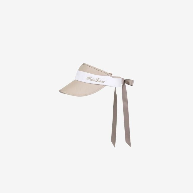 Mũ Contrast Ribbon Visor