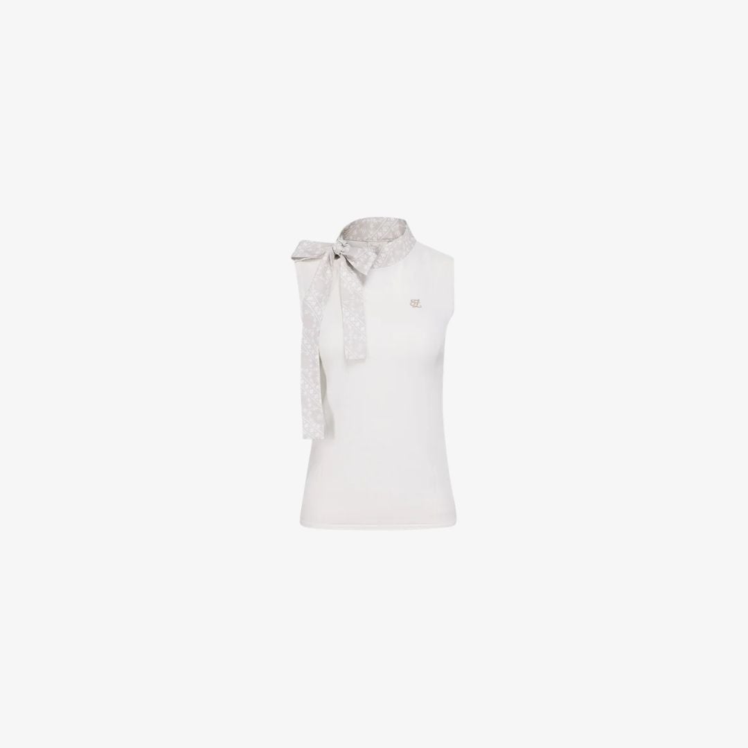 End Of Season Sale | Ưu đãi đến 30%++ 60 Áo Pattern Ribbon Sleeveless Knit