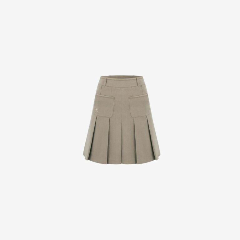 Chân Váy Two-pocket pleated corduroy skirt