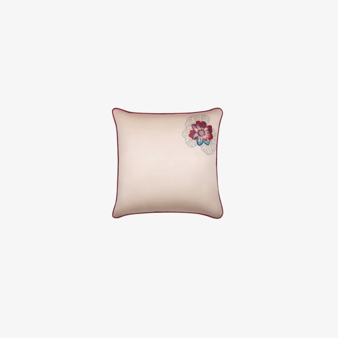 Điền Viên Set gối thêu lụa Tân Châu